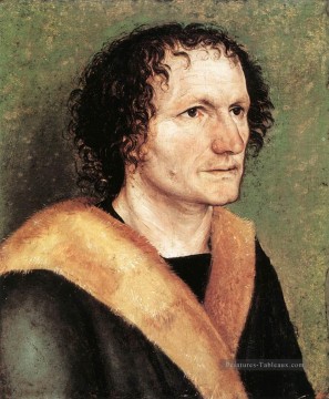 Portrait d’un homme 2 Nothern Renaissance Albrecht Dürer Peinture à l'huile